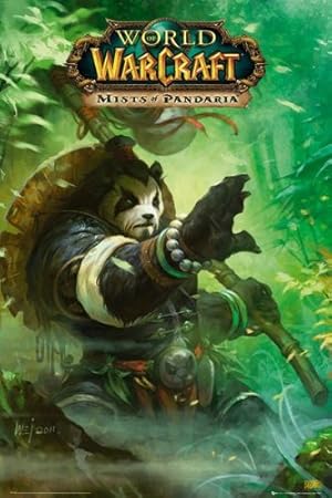 Fantasy-poster, Motiv World of Warcraft-Mists of Pandaria, 61 x 91,5 cm