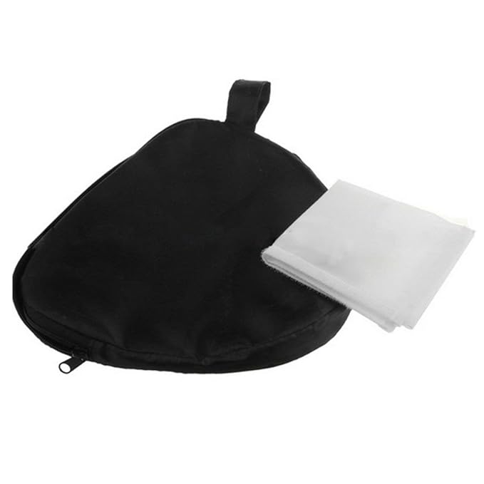 Heaviesk 23 cm Mini tragbare Softbox Diffusor für Blitz/Speedlite/Speedlight, 23 x 23 cm
