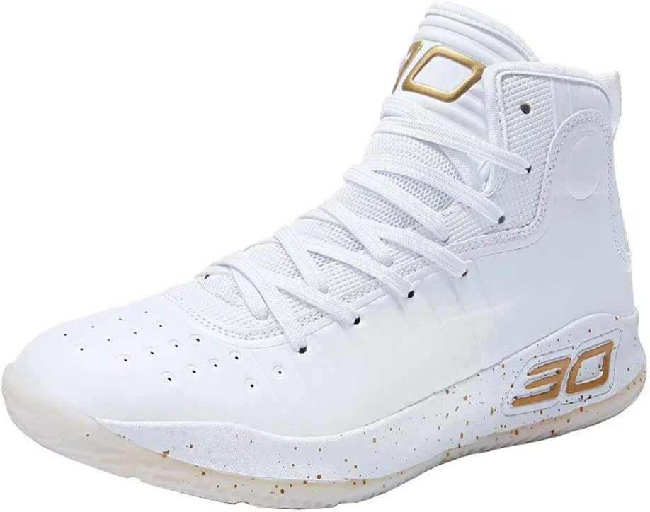 Basketball Shoes Men Lightweight Trainers High Elastic Sneakers High Top