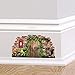 Full Colour Woodland Fairy Pixie Door Skirting Board Wall Sticker Decal Home D?cor Quirky Mural Squirrel Post Box Frog
