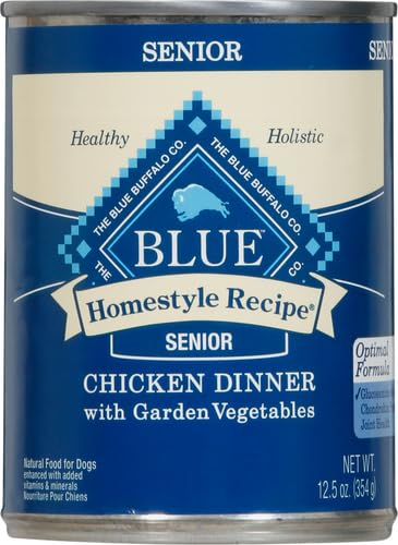 BLUE BUFFALO SENIOR HOMESTYLE RECIPE – CHICKEN – 12.5 OZ