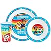 Paw-Patrol-3-Piece-resusable-PP-Tableware-Set-Childrens-Marshall-Rubble-Chase-Plate-Bowl-Tumbler-Dinnerware-Recyclable-Lightweight-Material PAW Patrol Kids Tableware Set – 3 Piece Reusable PP Plate, Bowl & Cup Set for Children – Skye, Chase, Marshall, Rubble…
