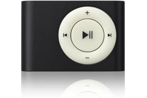 Mini MP3 Player with Back Clip, Lightweight Digital Music Player with 8GB microSD Card, Rechargeable Battery, USB Charging & 