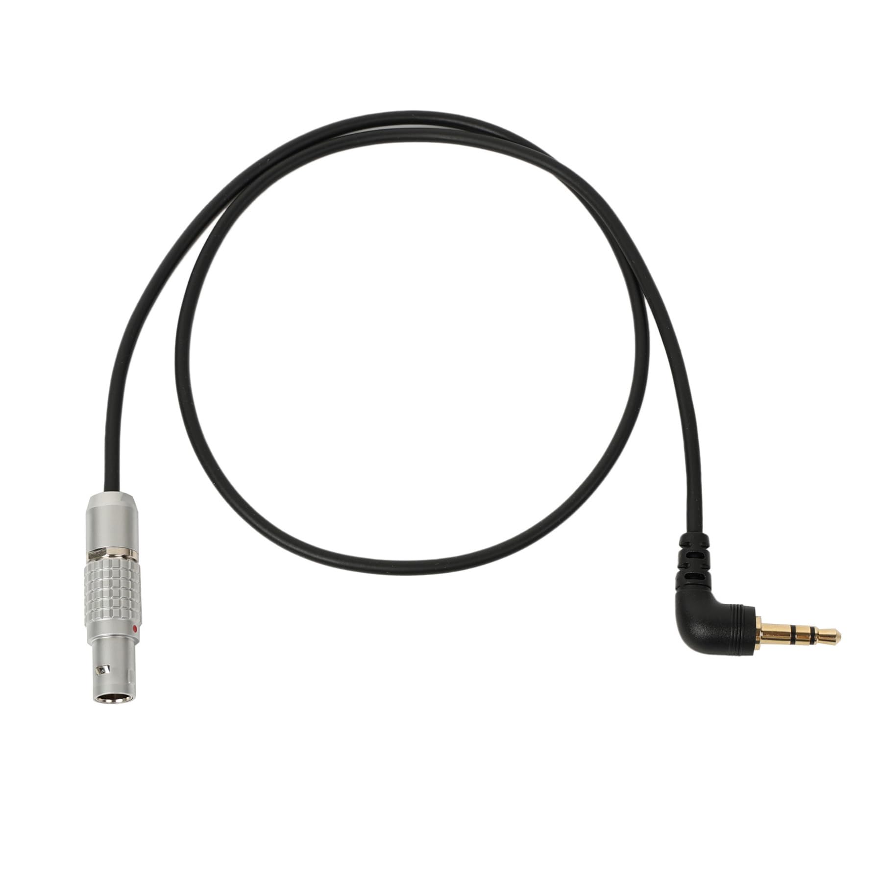 HangTon Tentacle Sync Timecode Cable Right Angle TRS 3.5mm to 5 Pin for ARRI Alexa Mini ZCAM camera 688 Recorder