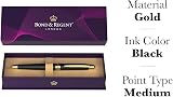 Bond & Regent Gloss Black and 24 Karat Gold Rollerball Pen Luxury Gift view 8