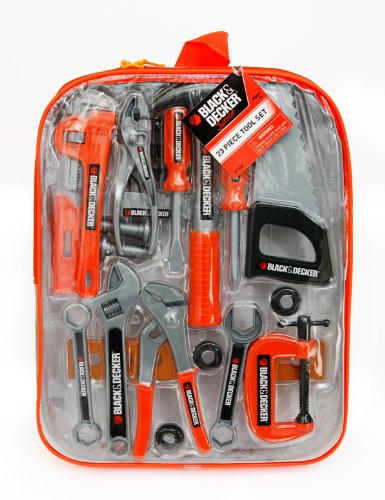 Black & Decker Jr. 23 Piece Backpack Set