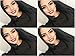 Brazilian Virgin Straight Human Hair Lace Closure 100% Virgin Human Hair Transparent Lace Closure 4x4 Free Part Natural Color (12 Inch)