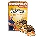 FITCRUNCH Snack Size Protein Bars | Designed by Robert Irvine | World’s Only 6-Layer Baked Bar | Just 3g of Sugar & Soft Cake Core (6 Snack Size Bars, Caramel Peanut)thumb 1