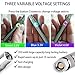 LCLHOME Hemp Oil Charger Pen - Slim Pen Variable Voltage 510 Kit with Nano Cartridge