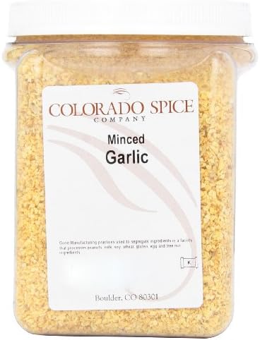 Colorado SpiceGarlic, Minced, 32-Ounce Jar