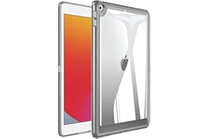 Tillytech Case for iPad 6th/5th Generation 9.7 Inch 2017/2018, Thin and Lightweight,Acrylic & TPU Transparent Back Case, Anti