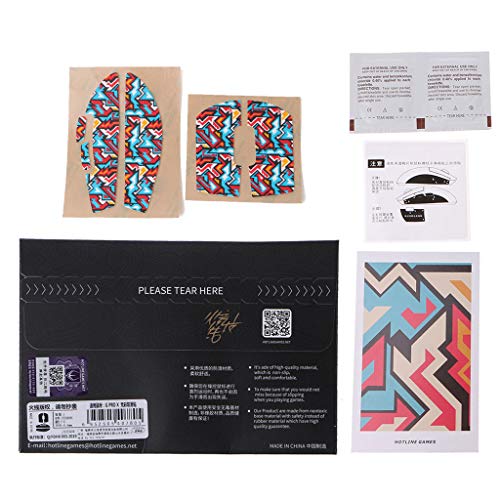 Kingjinglo Anti-Slip Stickers Mouse Skates Hotline