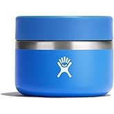 Hydro Flask Food Jar – Insulated Stainless Steel, Snack Travel Container for Hot Food, Lunch, & Soup 12 Oz Cascade Blue