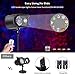 Christmas Projector Lights Outdoor Waterproof Light Projector with LED Ocean Wave and 12 Pattern 2-in-1 with Remote Control Timer Christmas Xmas Party Yard Garden Indoor Decoration(no Batteries)