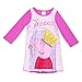 Peppa Pig Girls' Toddler Reversible Nightgown, Pink, 4T