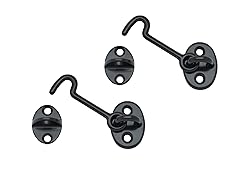 QCAA Forged Brass Cabin Hook Latch