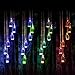 Lainin Color Changing Solar Wind Chime Wishing Bottle Solar Hanging Night Light Mobile