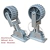 Brocraft-Deluxe-Flip-Up-Dinghy-Wheels-Marine-Grade-Aluminum-Bracket-With-4-Wheel-Arm-Positions-Fit-Dinghy-Inflatable-Aluminum-RIB-Boat
