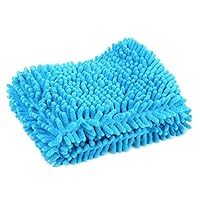 Fun2Us Pet Towel Ultra Absorbent Dog Drying Towel Microfiber Chenille Dog Bath Towel Hand Pockets Washable Quick Dry 35 x 60cm