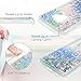 S9 Case, Galaxy S9 Case Clear 3D Moving Bling Sparkle Glitter Quicksand Star Flowing Liquid Slim Fit Soft TPU Shockproof Protective Cover for Sumsung Galaxy S9 Case with Data Cable Plug & Pen, Totem