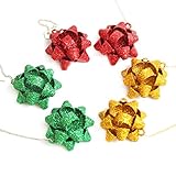 VK Accessories Dangle Earrings Red Golden and Green Large Bow Earrings for Womens, Girls 3 Styles