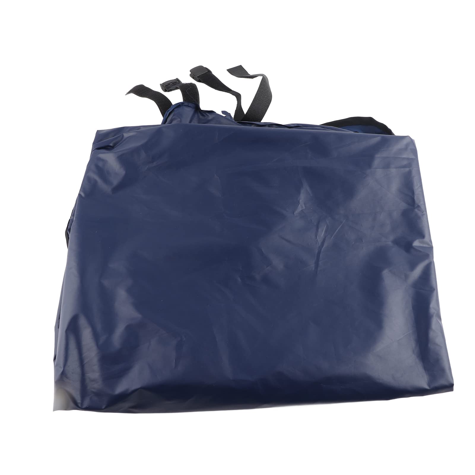 Oumefar Outdoor Swing Seat 3 Seater Chair Waterproof Cushion Replacement Swing Cushion Cover for Patio Garden Yard , Replacement Garden Swing Seat Cover(Blue)