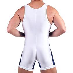 DLSMDOUS Men's Wrestling Singlets Sleeveless