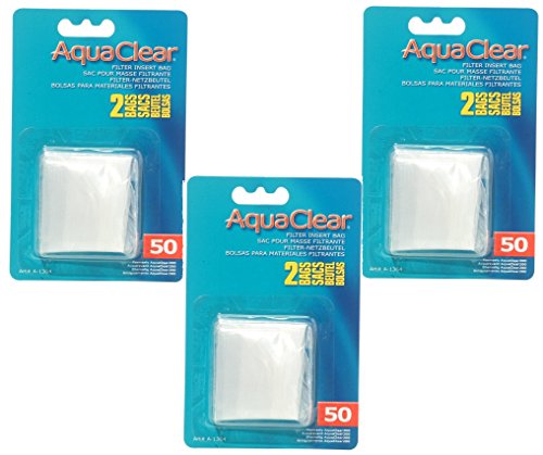 (3 Pack) AquaClear 50 Nylon Bags, 2 Bags each