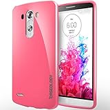 LG G3 Case, Caseology® [Daybreak Series] Slim Fit Shock Absorbent Cover [Hot Pink] [Slip Resistant] for G3 - Hot Pink