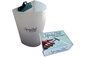 Spray Pal Premium Cloth Diaper Cleaning Kit – Patented Splatter Shield Made in USA + High Pressure Sprayer. Best Starter Bundle for Mess-Free Diaper Spray Cleanup.