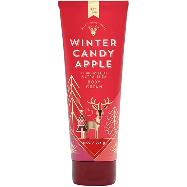 ⑥バスアンドボディワークスWINTER CANDY APPLEボディクリーム3本 Amazon.com : Bath & Body Works - Winter Candy Apple - 3 pc