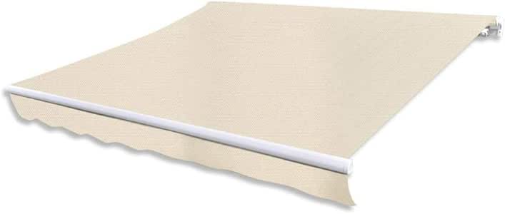 Ausla Toldo de Lona Tapa de Reemplazo Toldos Exterior Parte Superior