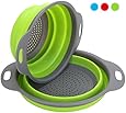 Passoire ronde rétractable en silicone