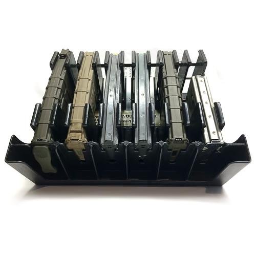 Mag Storage Solutions AR-15 5.56 .223 MagHolder Magazine Holder Storage Rack AR15 - 2 Pack