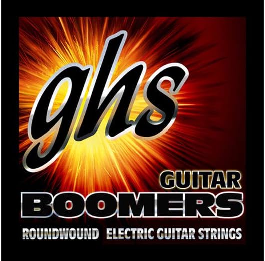 GHS Strings Thick Core Guitar Boomers Electric Guitar Strings (HC-GBL SET), Light, 10-48