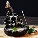 MagiDeal Ceramic Glaze Incense Smoke Cone Burner Backflow Censer Tower Holder #5