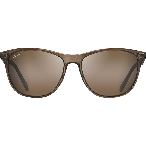 Maui Jim Unisex Wailua Sunglasses - PolarizedPlus2 Lenses, Nylon Frame, Adjustable Nose Pads, Neutral Grey