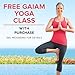 Gaiam Print Yoga Mat, Watercress