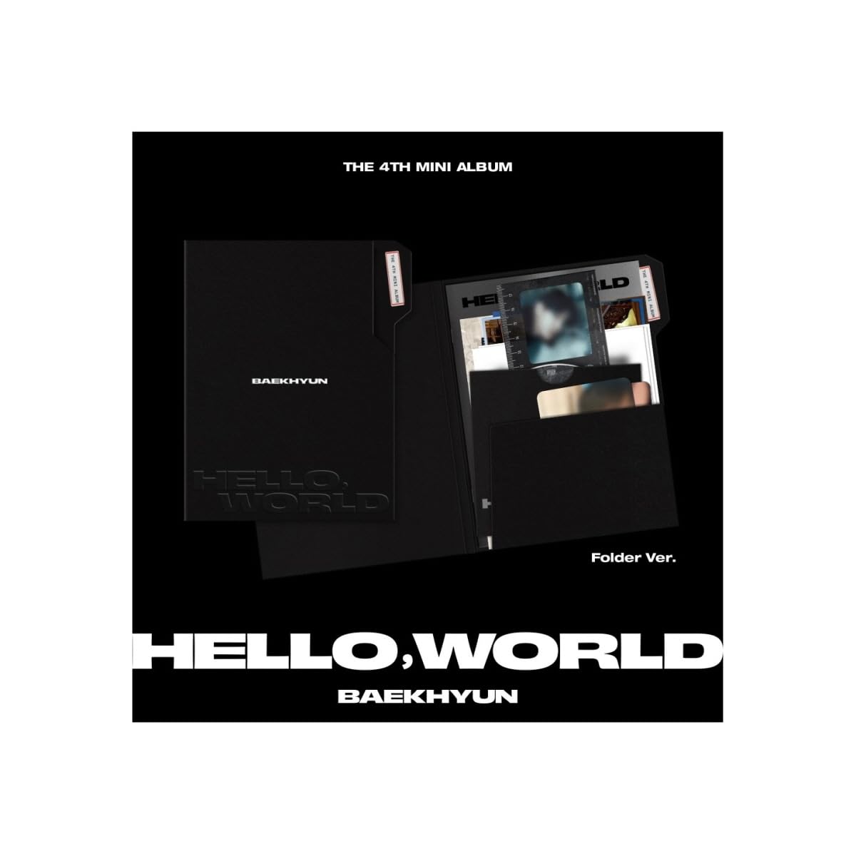 BAEKHYUN EXO - Hello, World [Folder Ver.] 4th Mini Album