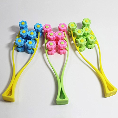 Carejoy Rouleau de Massage Visage Masseur Manuel pour la Femme