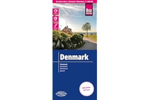Denmark Road Map (German and English Edition)