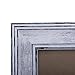 5x7 Picture Frame Distressed White - Mount Desktop Display, Frames by EcoHome