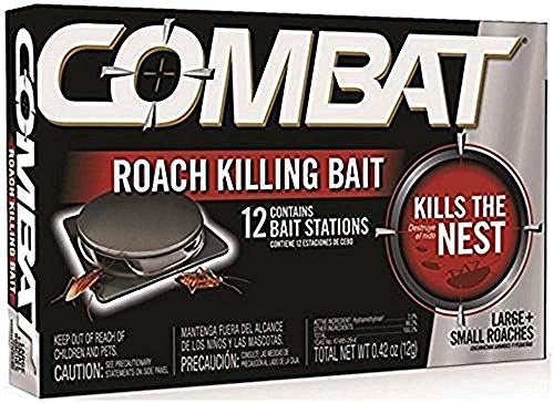 Combat Roach Killing Bait (Large/small 12 ct) Combat Roach Killing Bait (Large/small 12 ct)