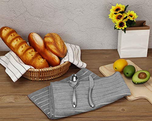 Gryeer-Microfiber-Kitchen-Towels-Stripe-Designed-Soft-and-Super-Absorbent-Dish-Towels-Pack-of-8-18-x-26-Inch-Gray-and-White