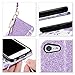 ULAK iPod Touch 7 Case, iPod Touch 6 & 5 Case, Flip PU Leather Wallet Stand Case Credit Card Holder Slots Shockproof Cover for Apple iPod Touch 5 / 6th / 7th Generation, Purple