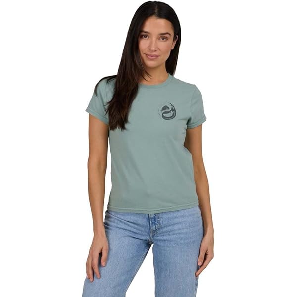 (取寄) ソルティ クルー レディース フィッシン ヤン モダン ティー Salty Crew women Fishin Yang Modern Tee Sage Salty Crew Women's Fishin Yang Modern Tee, Off White at Amazon