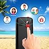 GSM-Big-Button-Mobile-Phone-for-ElderlyDual-Sim-Free-Basic-Mobile-PhoneUnlocked-Senior-Phone-with-SOS-Button-Speed-Dial-1000mAh-HAC-Torch-Side-Buttons-Bluetooth-Charging-Dock-Black ukuu 2G Unlocked Basic Mobile Phone for Seniors with Large Colour 2.4 inch Display, Big Button and Charging Dock [UK and…