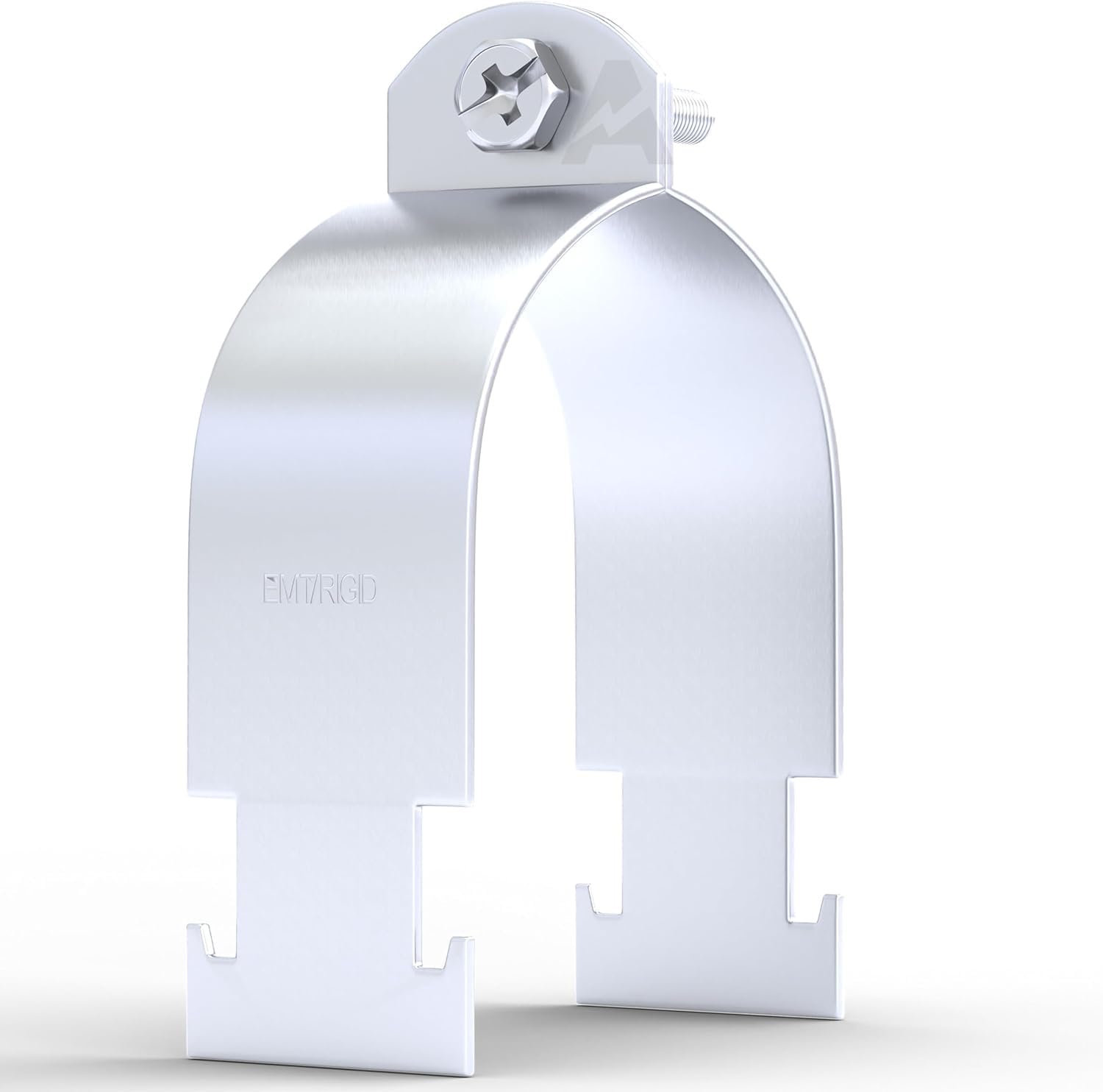 6'' Rigid Conduit Clamp, Electrogalvanized