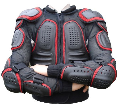 Gearx Motocross Motorrad Körper Rüstung Rücken Schutz Jacke, L