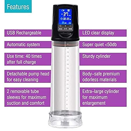Lpomkl Lucky Men Automatische Pênis Vakuumpumpe Enl-argement Vacuu-m Pumps Vergrößerungsgenuss